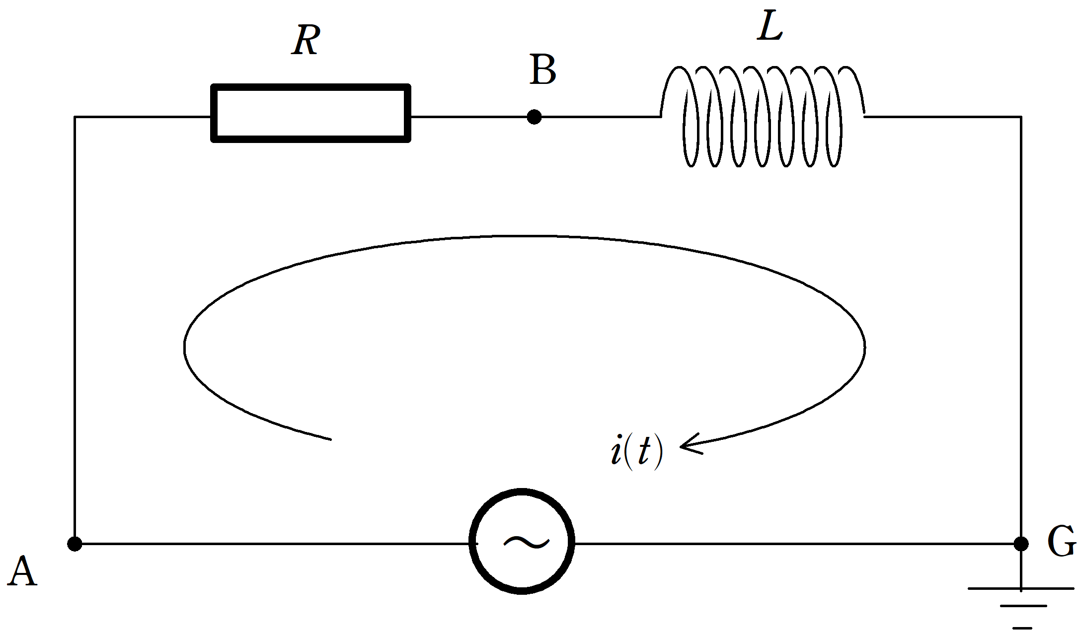 交流演習rl直列回路 電圧が与えられるとき Physicmath フィジクマス